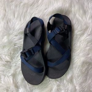 Chaco Men's Navy Adjustable Strap Outdoor Sandals